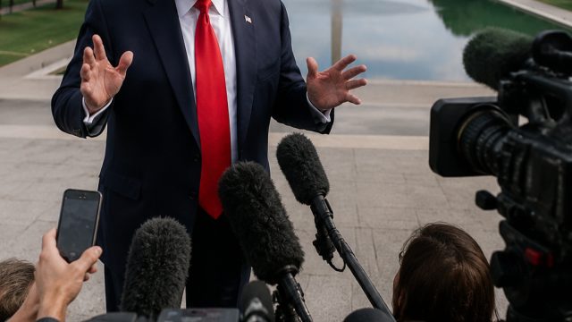 Trump's Reflecting Pool Claims Stir Controversy Amid Media Scrutiny