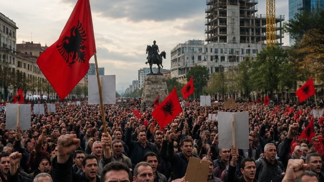 Public Outcry in Albania: Protests Erupt Against Multi-Billion Dollar Project