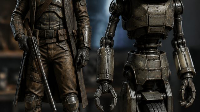 New Fallout Collectibles: NCR Armor and Securitron Figures Unveiled