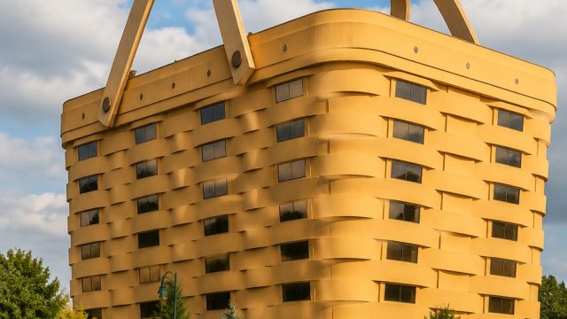 Unique Ohio Landmark: Giant Basket Building Hits the Market for $8.5 Million