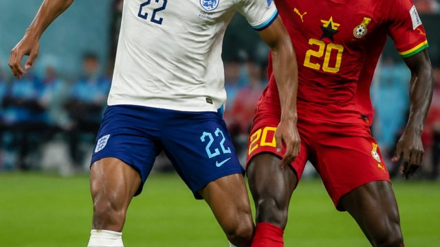 England and Ghana's 